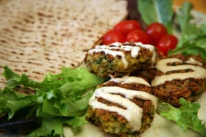 Falafel with Tahini sauce