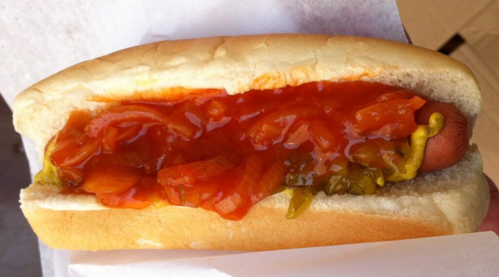 New York Red Onion Hot Dog Sauce