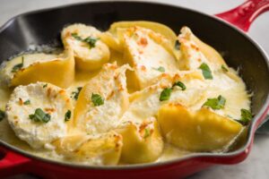 Creamy Ricotta Stuffed Shells