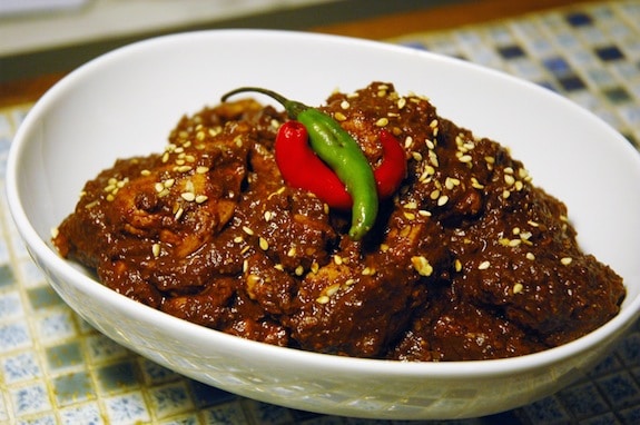 chicken mole