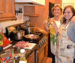 Dawn & Daughter Maria