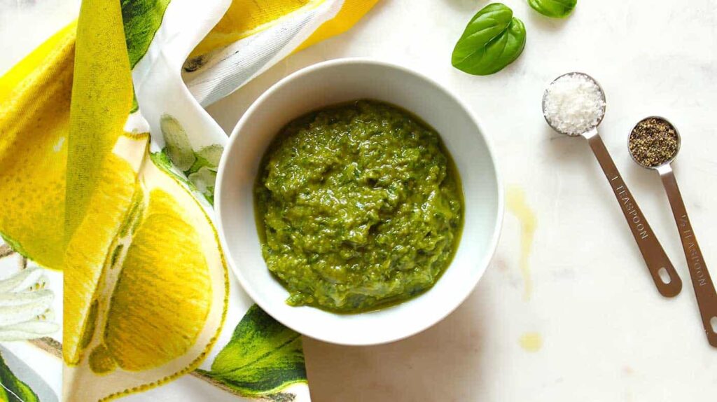 Basil Pesto Recipe Sunshine Dawn