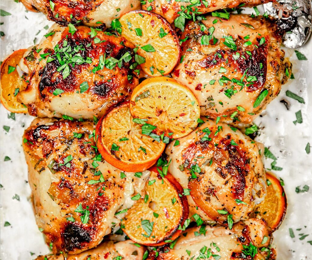 Orange & Citrus Roasted Chicken