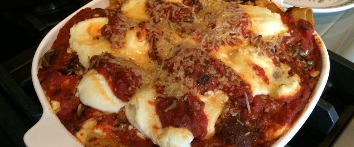 Baked Mezzi Rigatoni