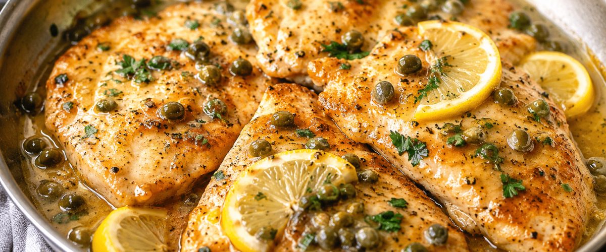Chicken Piccata with Lemon & Capers recipe
