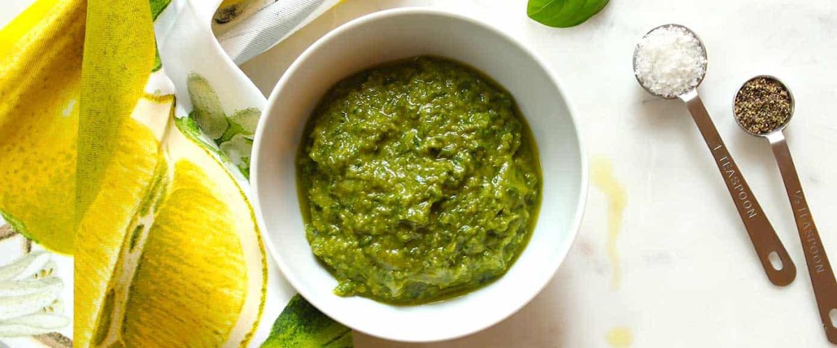 Basil Pesto Recipe Sunshine Dawn